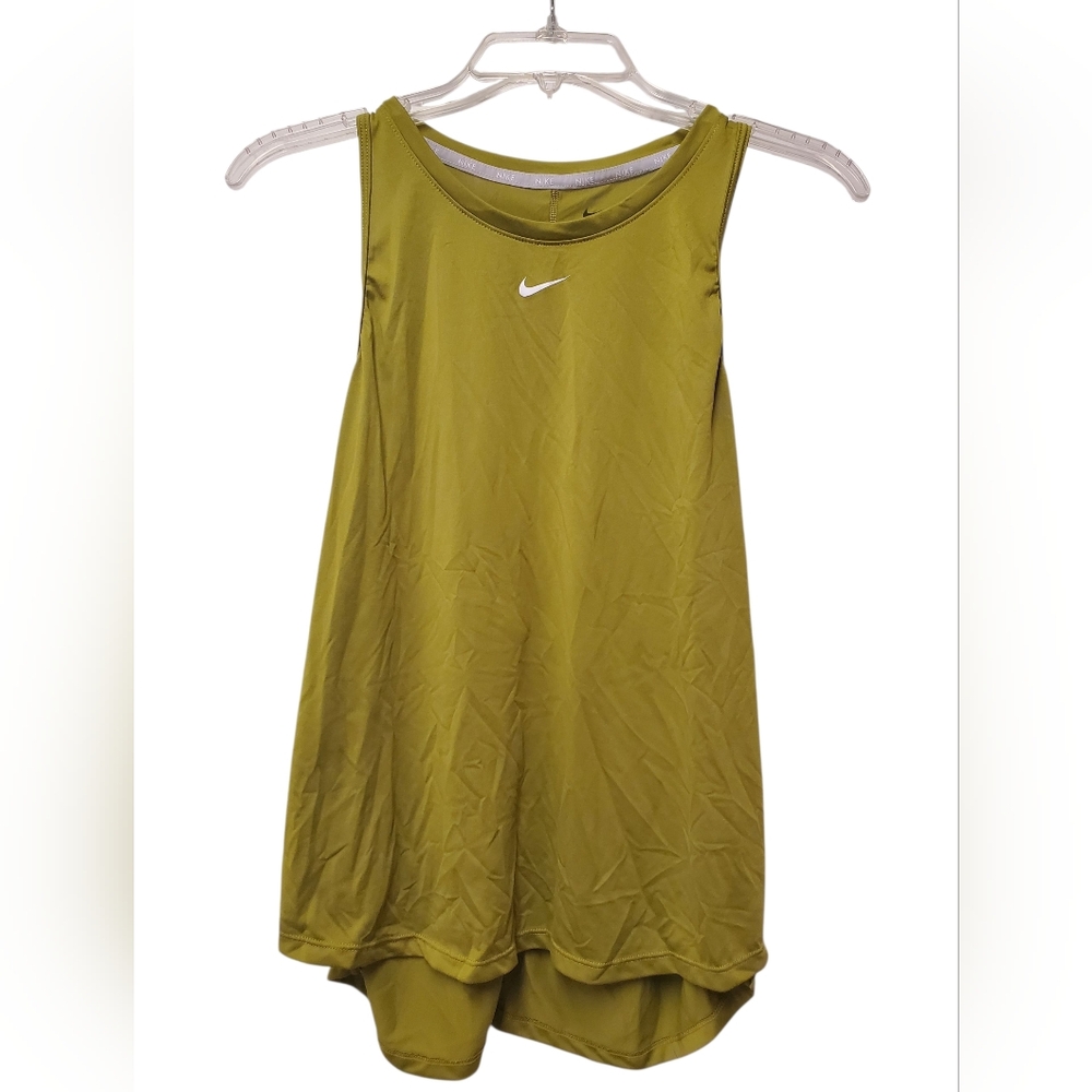 Nike Women's Green Tank Top DRI-FIT Size LARGE